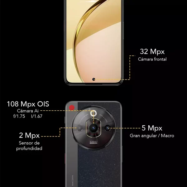 Nubia Focus Pro 256 GB beige 8 GB RAM - Image 3