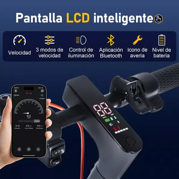 Scooter Eléctrico Honey Whale M2 Max-b | Potencia y Autonomía - Image 3