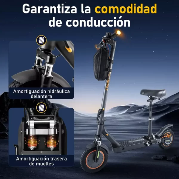 Scooter Eléctrico Honey Whale M2 Max-b | Potencia y Autonomía - Image 4