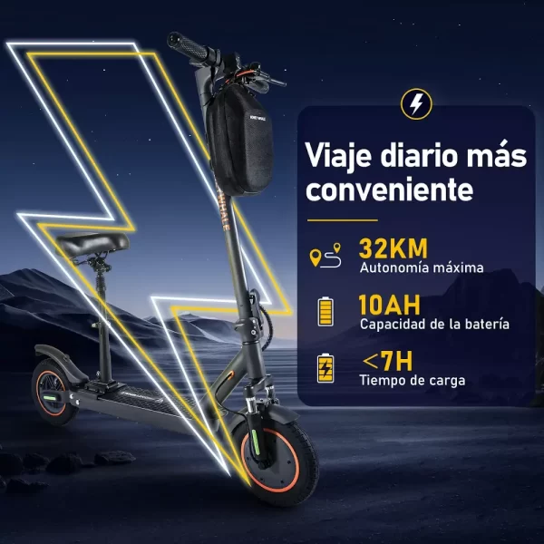 Scooter Eléctrico Honey Whale M2 Max-b Potencia y Autonomía