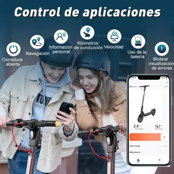 Scooter Eléctrico Honey Whale M2 Max-b | Potencia y Autonomía - Image 8